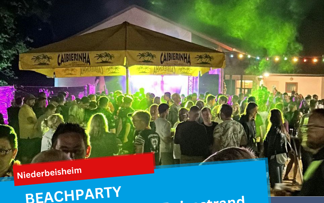 Beachparty in Niederbeisheim