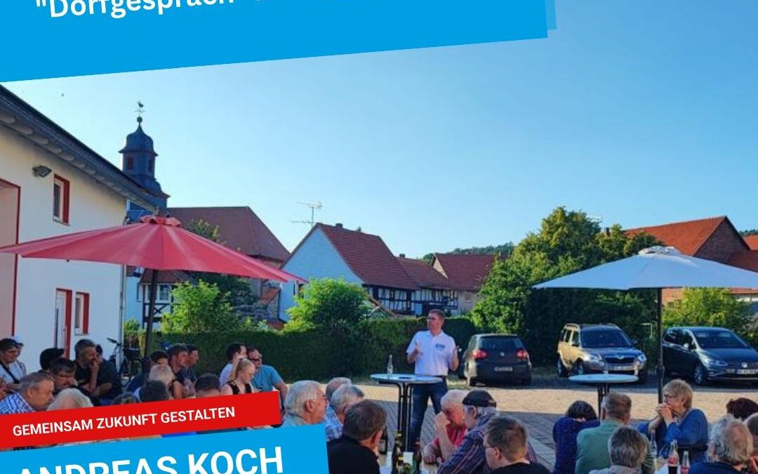 Mein erstes „Dorfgespräch“